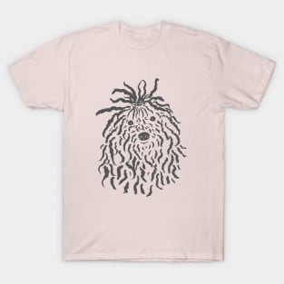 Puli (Pink and Gray) T-Shirt